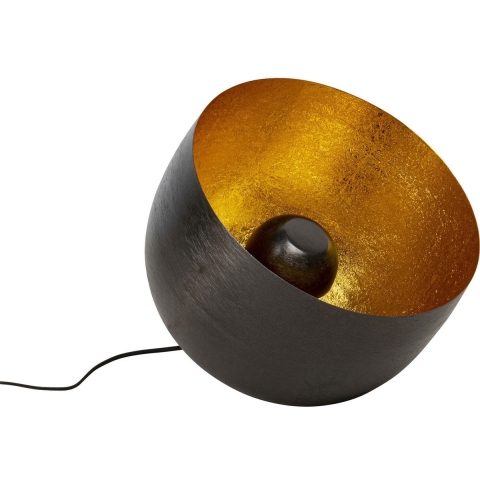 Kare Vloerlamp Apollon Smooth Black Ø35cm