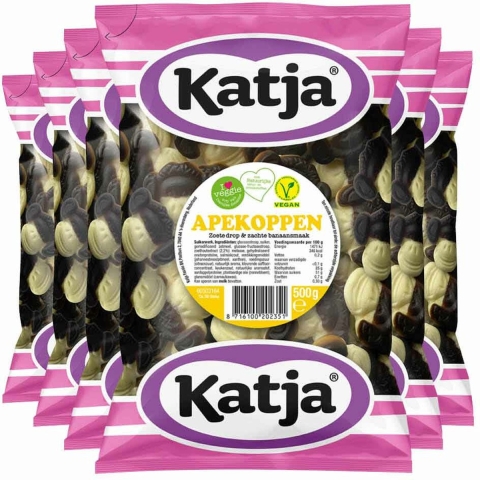 6x Katja Apekoppen 500 gram