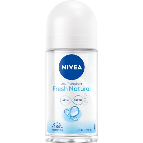 6x Nivea Deodorant Roller Fresh Natural 50 ml