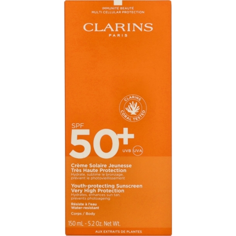 Clarins Youth-Protecting Sunscreen Very High Protection SPF 50+ | 150 ml