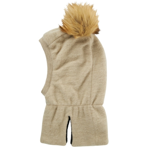 Name It Bivakmuts - 2-lag - Wol - Fleece - NmfWmino - Zuiver Cas - Name It - 48-49 cm - Bivakmuts - Dubbel