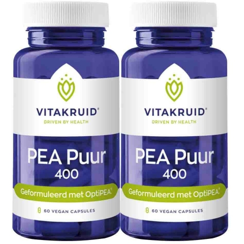 Gratis Verzending: 2x Vitakruid Pea Puur 400 60 vegacapsules