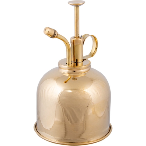 Esschert Design plantenspuit/vernevelaar - metaal/goud - 280 ml -