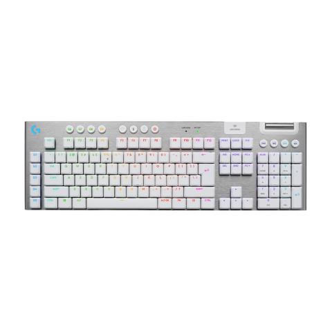 Logitech G G915 X Lightspeed Draadloos Gamingtoetsenbord Wit