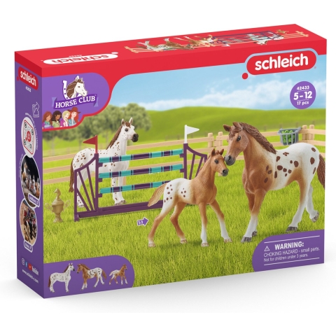 Schleich Horse Club - Training voor toernooi 42433 - Schleich - OneSize - Speelgoeddieren