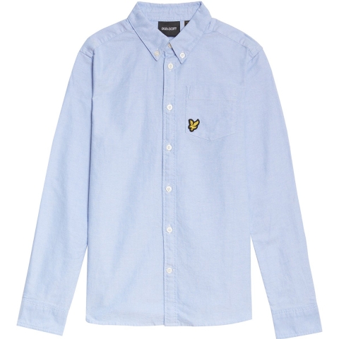 Lyle & Scott Overhemd - Oxford - Rivièra - Lyle & Scott - 14-15 jaar (164-170) - Overhemd