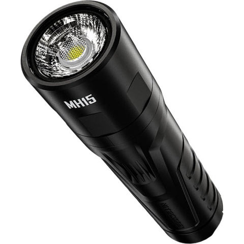 NiteCore MH15 Zaklamp werkt op een accu LED 2000 lm 142 g