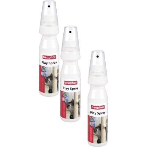 3x Beaphar Play Spray met Catnip Catnip 150 ml
