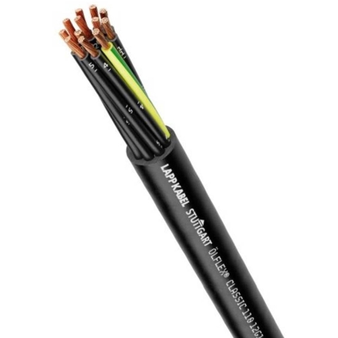 LAPP ÖLFLEX® CLASSIC 110 BK Stuurstroomkabel 2 x 0.75 mm² Zwart 1119809/100 100 m
