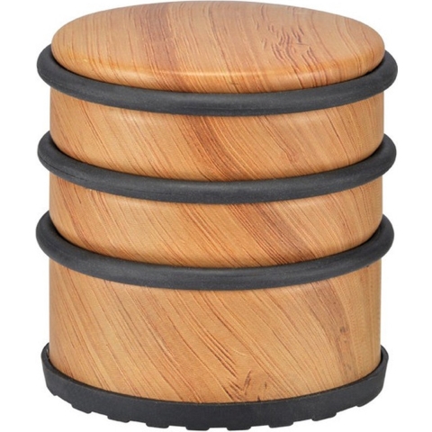 4x Bamboe deurstopper 7 cm -