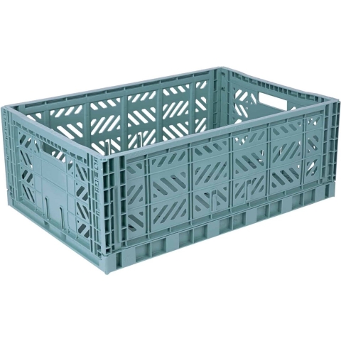 Aykasa Vouwbare box - 60x40x22 cm - Maxi - Teal - Aykasa - OneSize - Vouwbare box