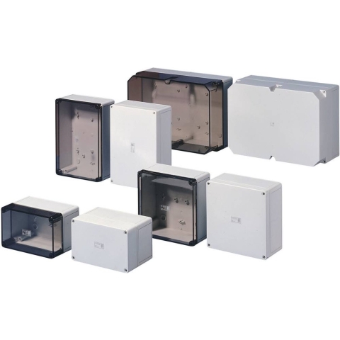 Rittal PK 9514.100 Installatiebehuizing 180 x 110 x 90 Polycarbonaat Grijs-wit (RAL 7035) 1 stuk(s)