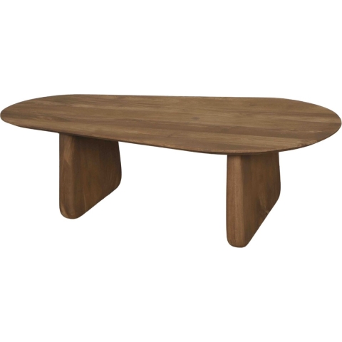 Giga Meubel - Salontafel Bruin Mangohout - 120x65x35cm - Femke