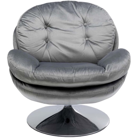 Kare Draaistoel Cosy Grey