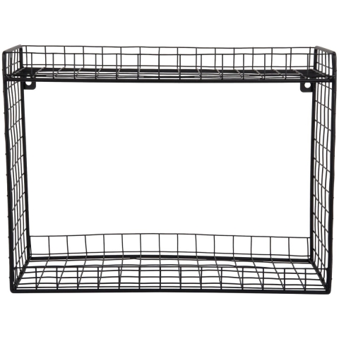 present time - Wall Rack Reja Double Layer