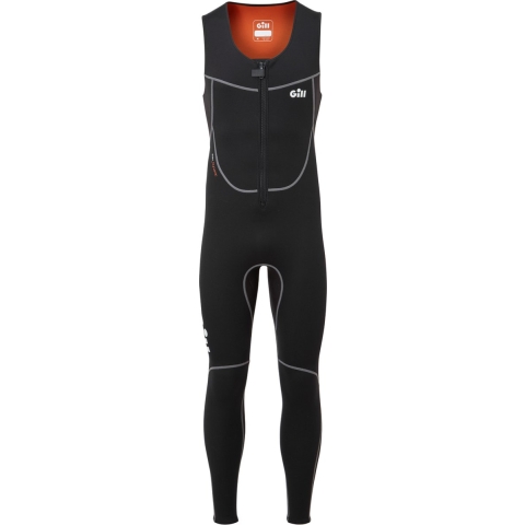 Gill Dynamic Long John 3 mm wetsuit zwart heren, XL