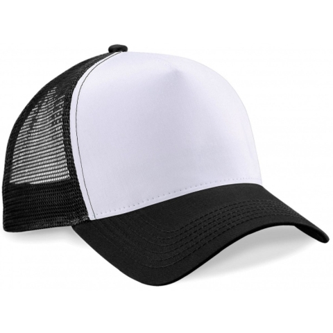 10x Truckers baseball caps zwart/wit voor volwassenen -