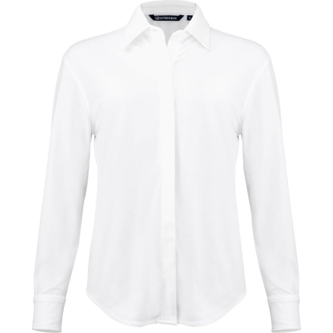 Cutter & Buck 352413 Hedley Stretch Shirt Dames - Wit - M