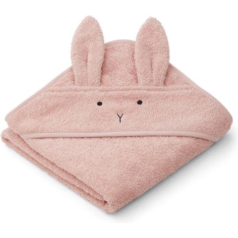 Liewood Handdoeken met Capuchons - 70x70 cm - Albert - Rabbit Ro - Liewood - OneSize - Babyhanddoek