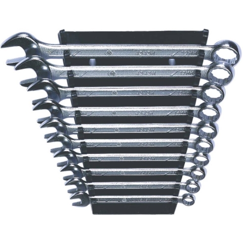 C.K T4343M/10ST Ring-steeksleutelset 10-delig Sleutelbreedte (metrisch) 8 - 19 mm