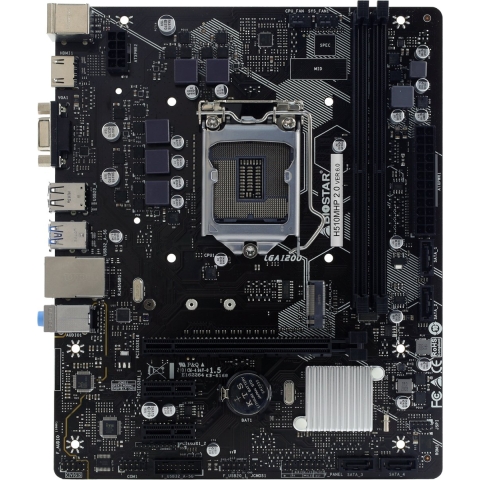 BioStar H510MHP 2.0 Moederbord Socket Intel 1200 Vormfactor Micro-ATX Moederbord chipset Intel® H510