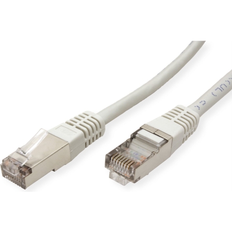 ROLINE patchkabel Cat.5e (Klasse D) S/FTP, grijs, 15 m