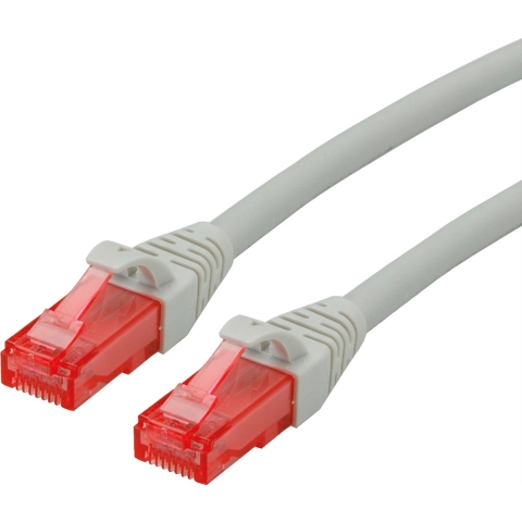 ROLINE Patchkabel Cat.6 UTP, Component Level, LSOH, grijs, 15 m