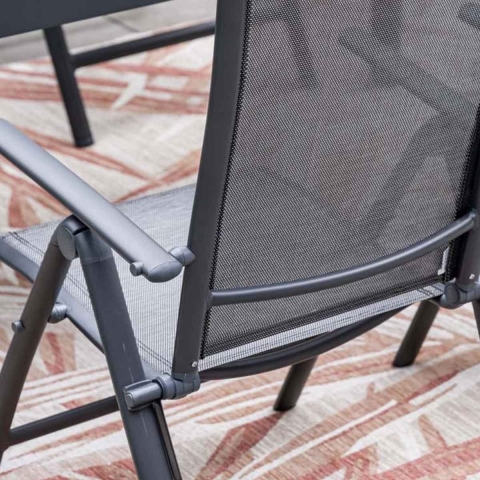 Santos tuinset 5-delig - Penedo tafel 160x90 cm
