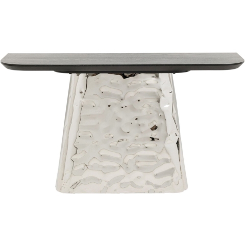 Kare Design Caldera console chroom 138x38cm
