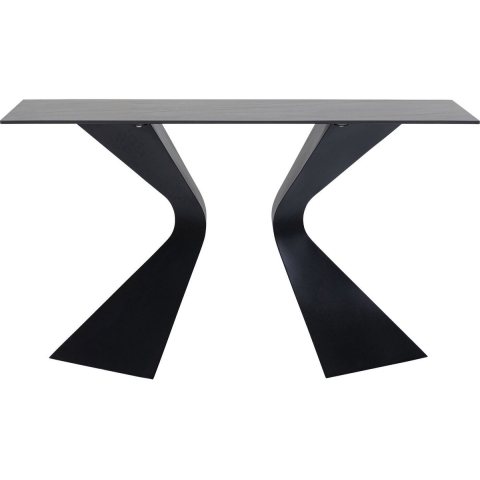 Kare Sidetable Gloria Black Ceramik 140x81cm