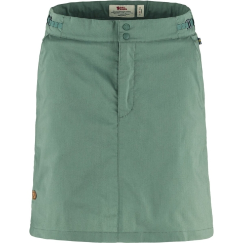 Fjällräven Damesbroekrok Abisko Hike Skort W, patina green, Maat: 40