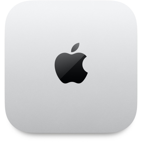 Apple Mac Mini Apple M4 10-Core CPU mit 4 Performance-Kernen und 6 Effizienz-Kernen 16 GB RAM 256 GB SSD Apple M4-chip (10-core GPU) MacOS® MU9D3D/A