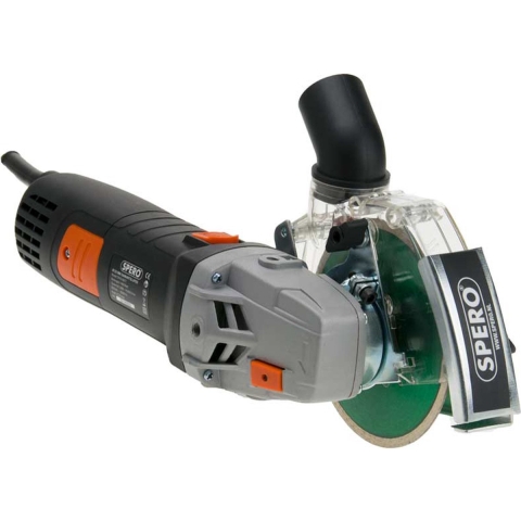 Spero SPHS1001T Diamant tegelslijper - 1400W + stofkap & Tegel diamantschijf - SPHS1001T