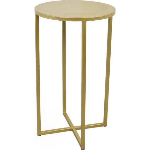 LOFT42 Beau bijzettafel - Rond - Goud - Metaal