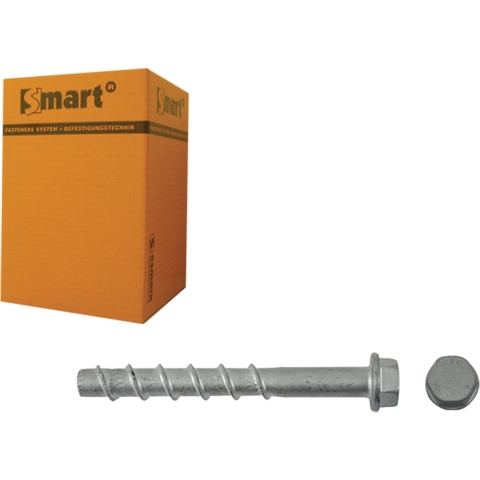 pgb-Europe SMART | Betonschroef S-BSZ 12x85x150 Znlamel | 25 st SM0BSZ0141201503