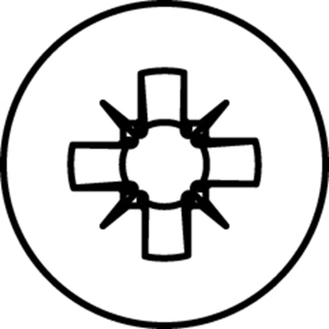 Heco Topix-plus 5,0 x 100 vk pozi dd verz; 100 stuks - HC60974