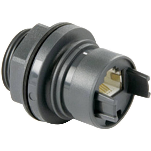 Bulgin PXP6033/TP Sensor/actuator dataconnector Aantal polen (sensoren): 8P8C Bus, inbouw 1 stuk(s)