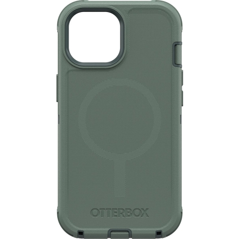 Otterbox Defender Backcover Apple iPhone 16e, iPhone 15, iPhone 14, iPhone 13 Groen MagSafe compatible