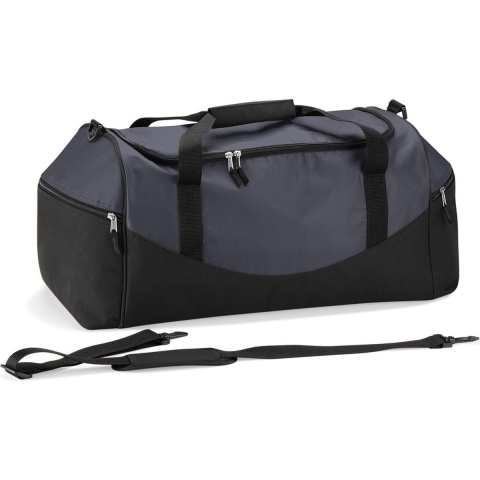 Quadra QS70 Teamwear Holdall - Graphite Grey/Black - 62 x 30 x 30 cm