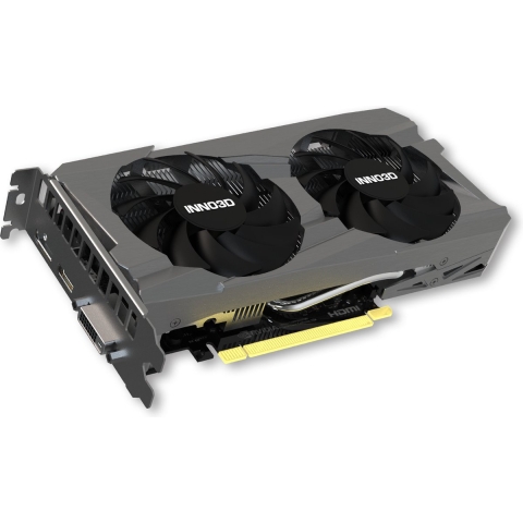 Inno 3D Nvidia GeForce RTX 3050 Videokaart TWIN X2 OC 8 GB GDDR6-SDRAM PCIe x16 DisplayPort, HDMI, DVI Overclocked, NVIDIA G-Sync