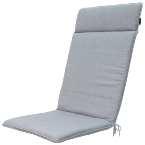Kussen hoog universeel ca. 120x50 cm Napels grey water repellent coating Madison - Madison