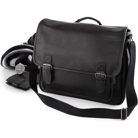 Quadra QD875 NuHide® Messenger - Black - 37 x 30 x 12 cm