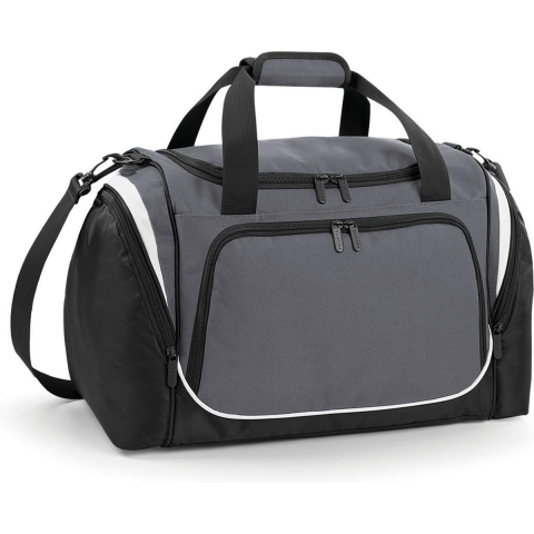 Quadra QS277 Pro Team Locker Bag - Graphite Grey/Black/White - 48 x 30 x 27 cm