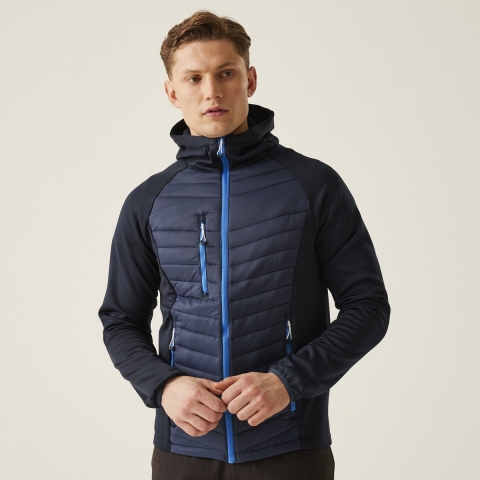 Ragetta RG0549 Navigate Hybrid Jacket - Navy/French Blue - M