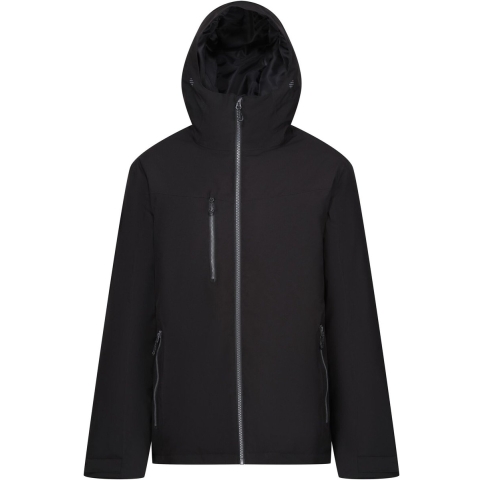 Ragetta RG253 Navigate Waterproof Insulated Jacket - Black/Seal Grey - L