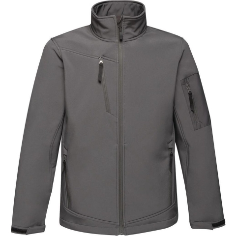 Ragetta RG674 Softshell Jacket Arcola - Seal Grey (Solid)/Black - S