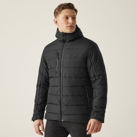 Ragetta RG241 Navigate Thermal Jacket - Black/Seal Grey - M
