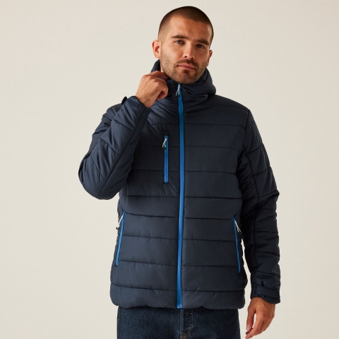 Ragetta RG241 Navigate Thermal Jacket - Navy/French Blue - XXL