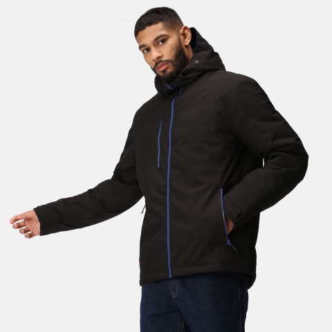 Ragetta RG253 Navigate Waterproof Insulated Jacket - Black/New Royal - XXL