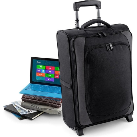 Quadra QD975 Tungsten™ Business Traveller - Black/Dark Graphite - 35 x 55 x 20 cm